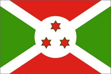 Burundian national flag 