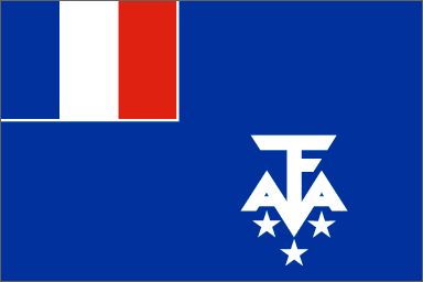 Territory of the French Southern & Antarctic Lands' national flag