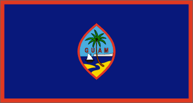 Guam's national flag 