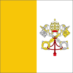 The Holy See national flag
