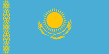 Kazahkstani national flag
