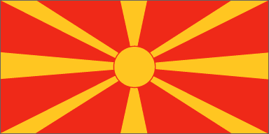 Macedonian national flag