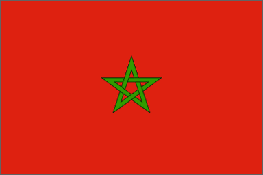Moroccan national flag
