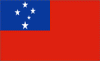 Samoan (UK) national flag